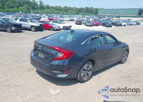 2017 Honda Civic Ex-T из США, поврежденный, VIN 19XFC1F41HE206741